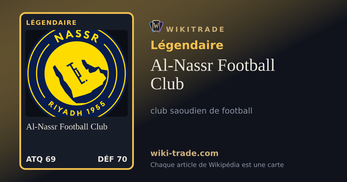 Al-Nassr Football Club — carte Légendaire
