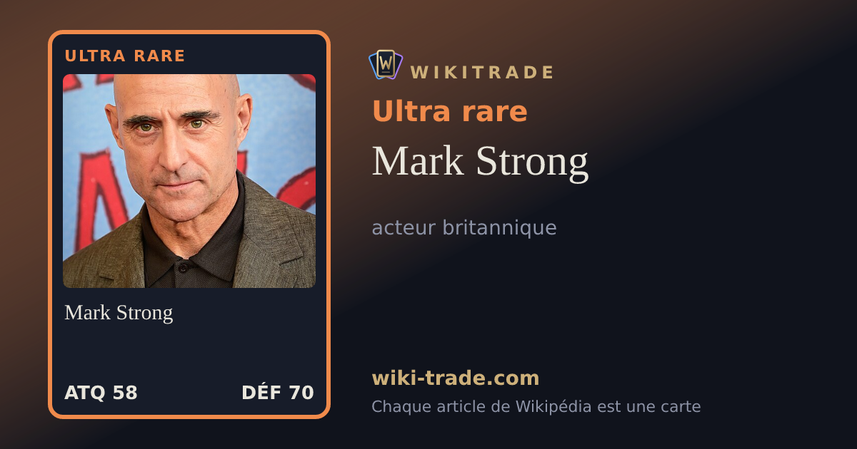 Mark Strong — carte Ultra rare