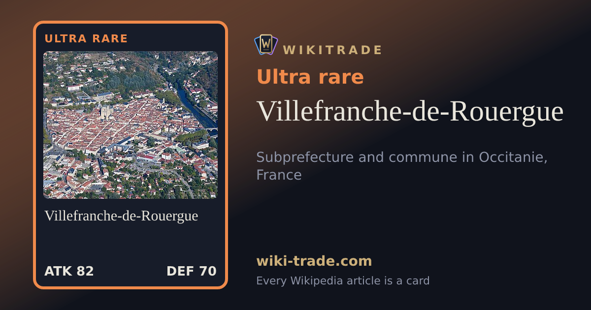 Villefranche-de-Rouergue — Ultra rare card