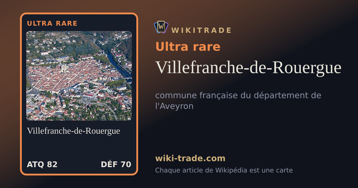 Villefranche-de-Rouergue — carte Ultra rare