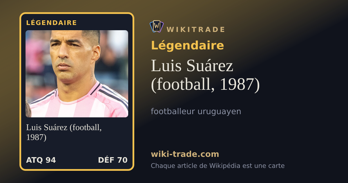 Luis Suárez (football, 1987) — carte Légendaire