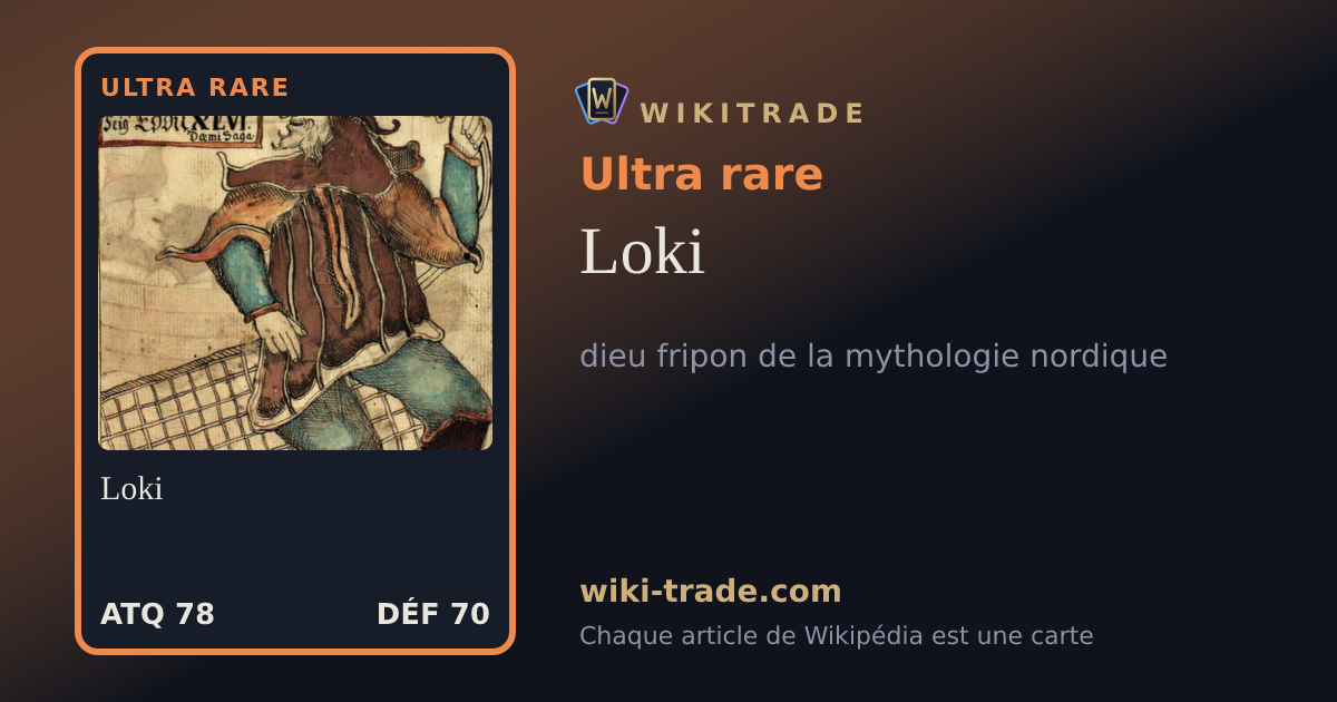 Loki — carte Ultra rare