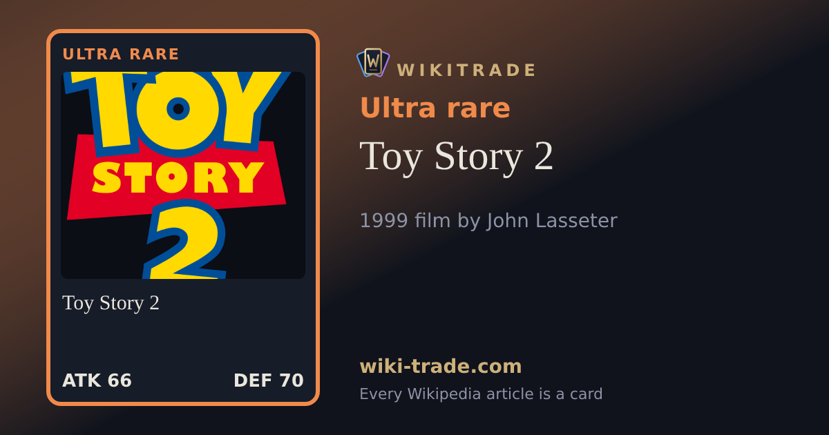 Toy Story 2 — Ultra rare card