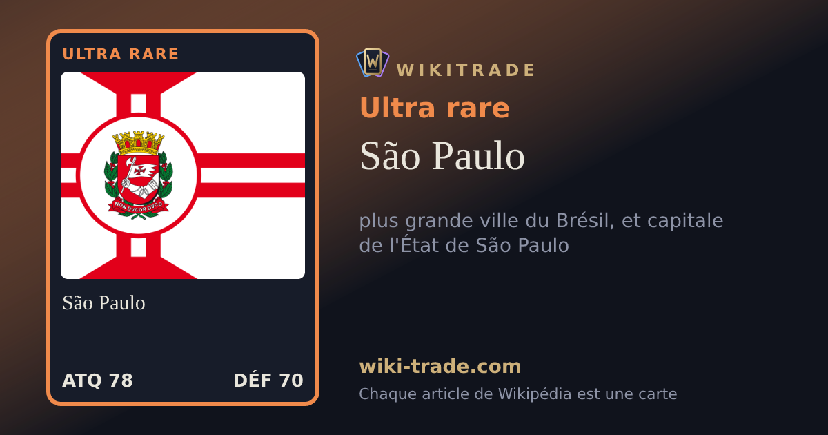 São Paulo — carte Ultra rare