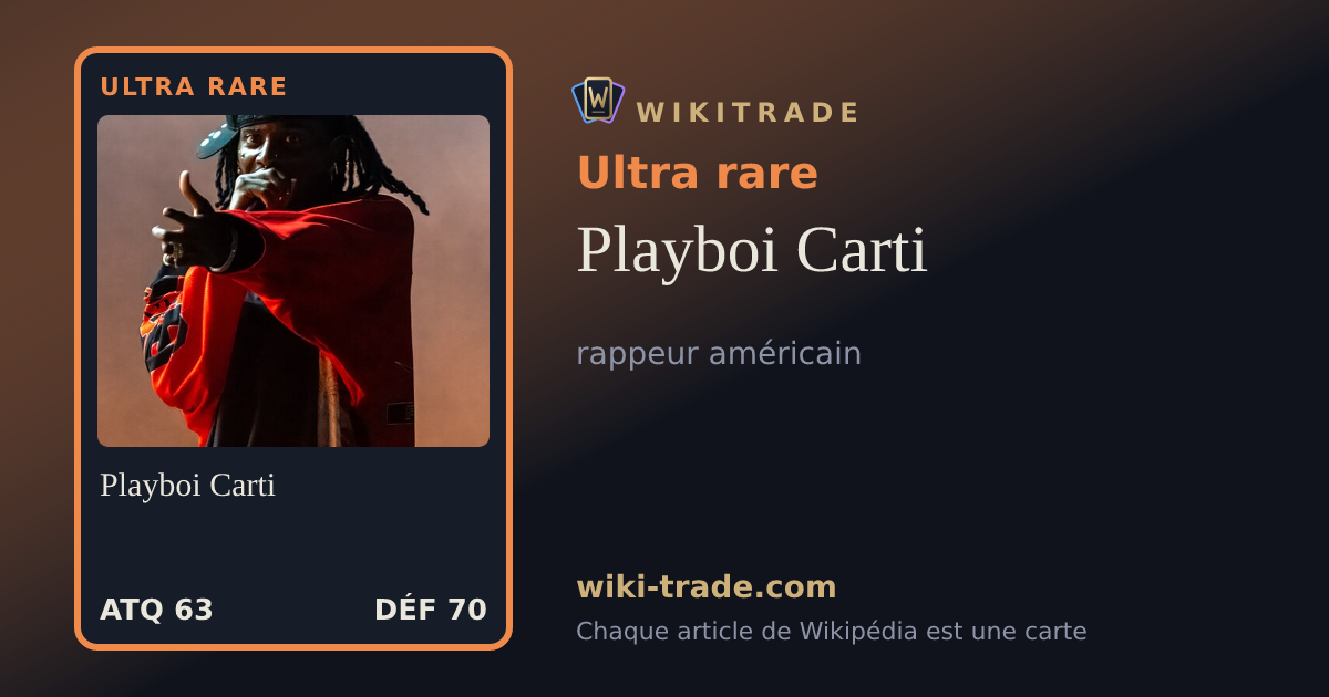 Playboi Carti — carte Ultra rare