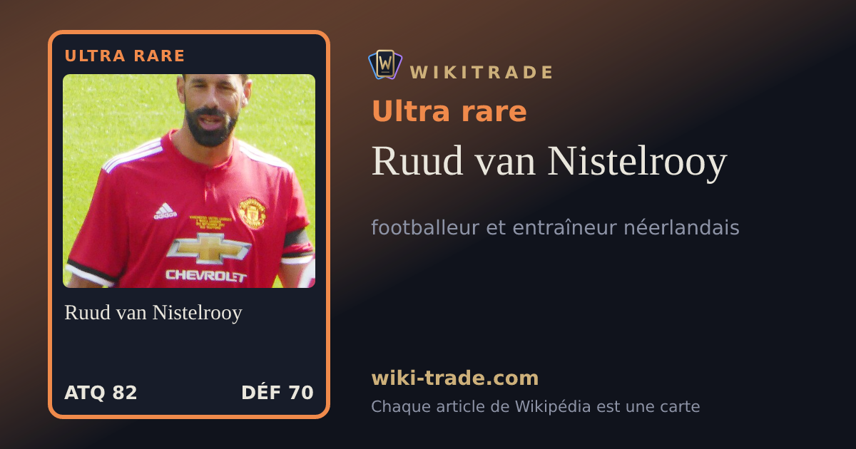 Ruud van Nistelrooy — carte Ultra rare