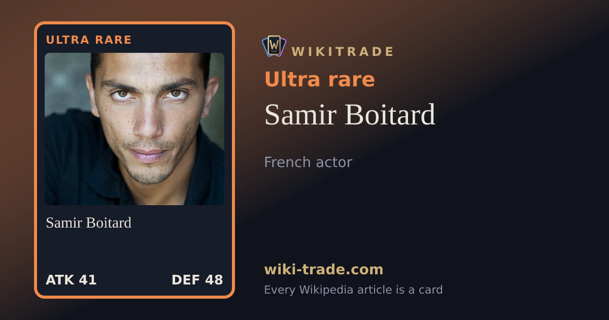 Samir Boitard — Ultra rare card
