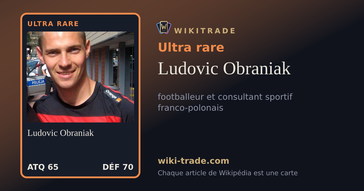 Ludovic Obraniak — carte Ultra rare