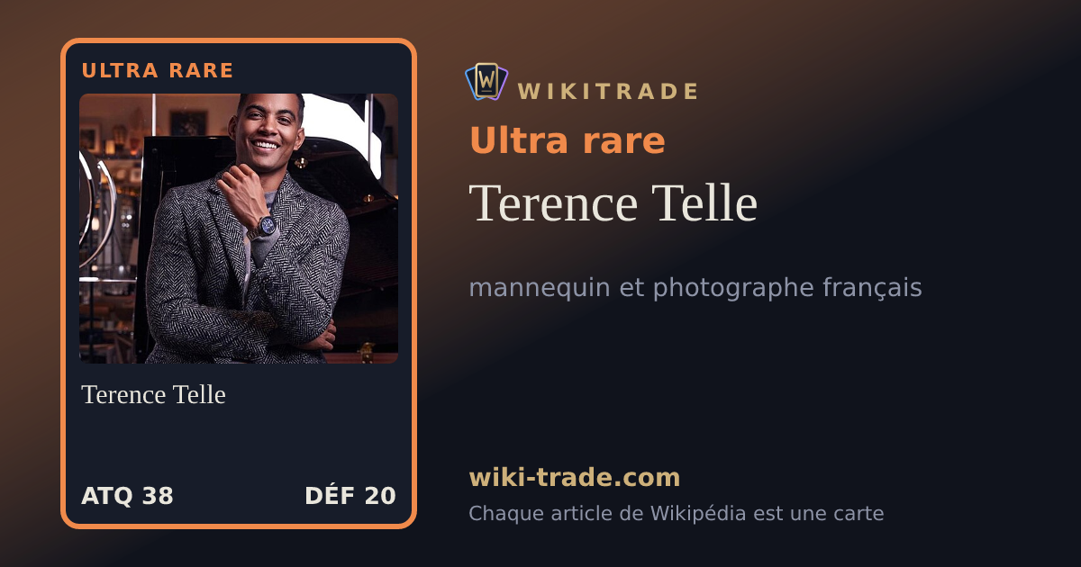 Terence Telle — carte Ultra rare