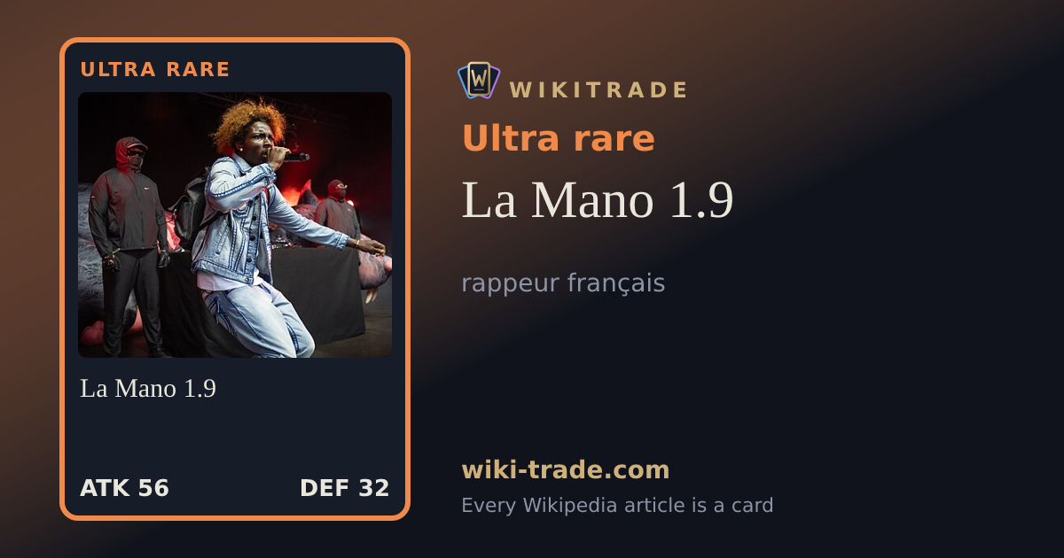 La Mano 1.9 — Ultra rare card