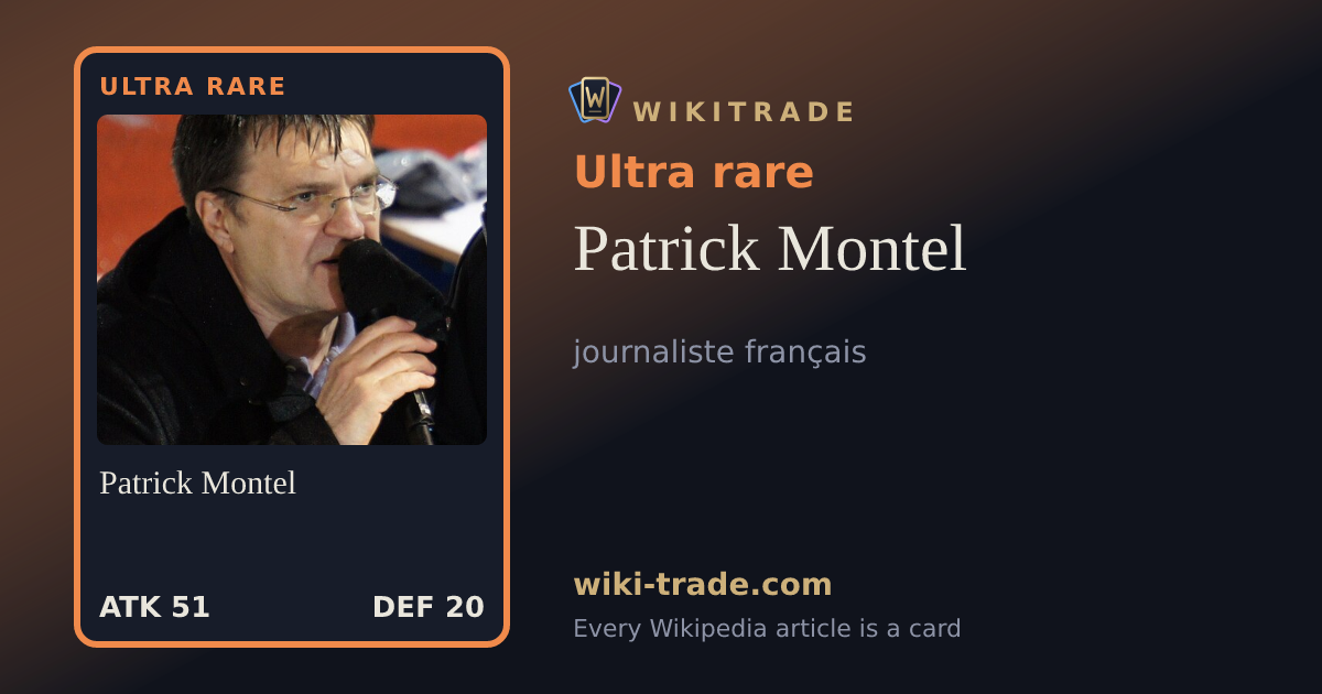 Patrick Montel — Ultra rare card