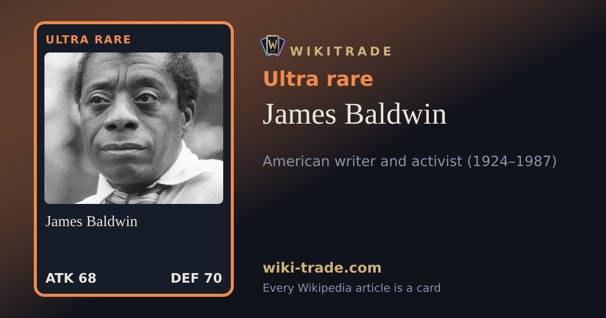 James Baldwin — Ultra rare card