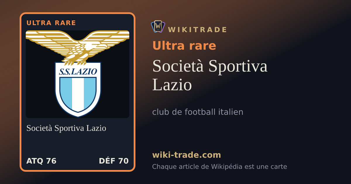Società Sportiva Lazio — carte Ultra rare