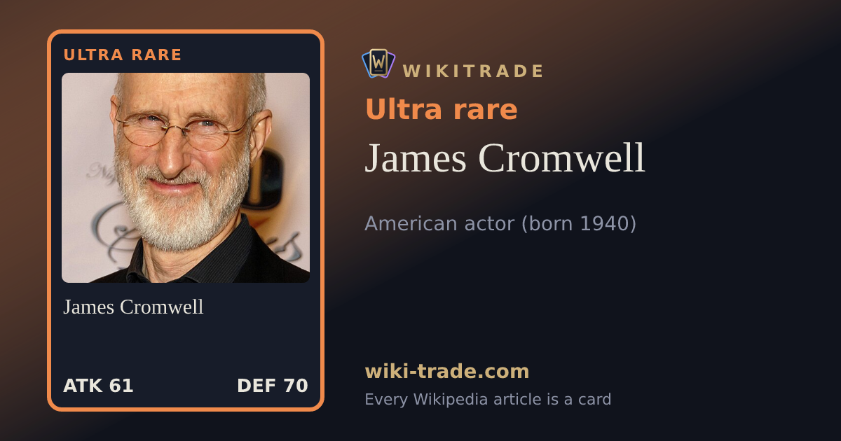 James Cromwell — Ultra rare card