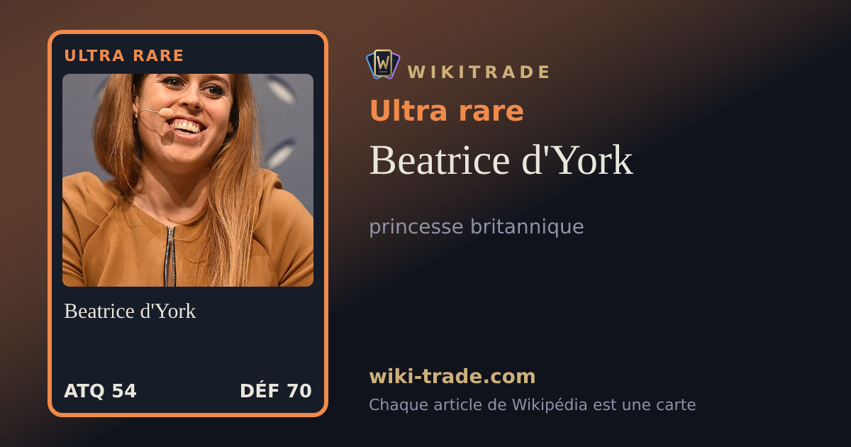 Beatrice d'York — carte Ultra rare