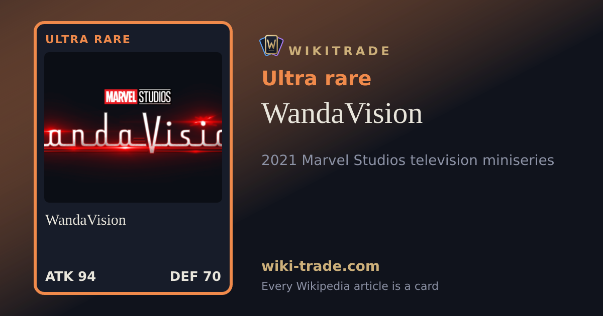 WandaVision — Ultra rare card