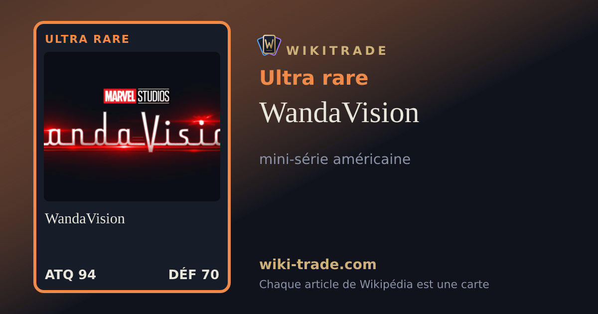 WandaVision — carte Ultra rare