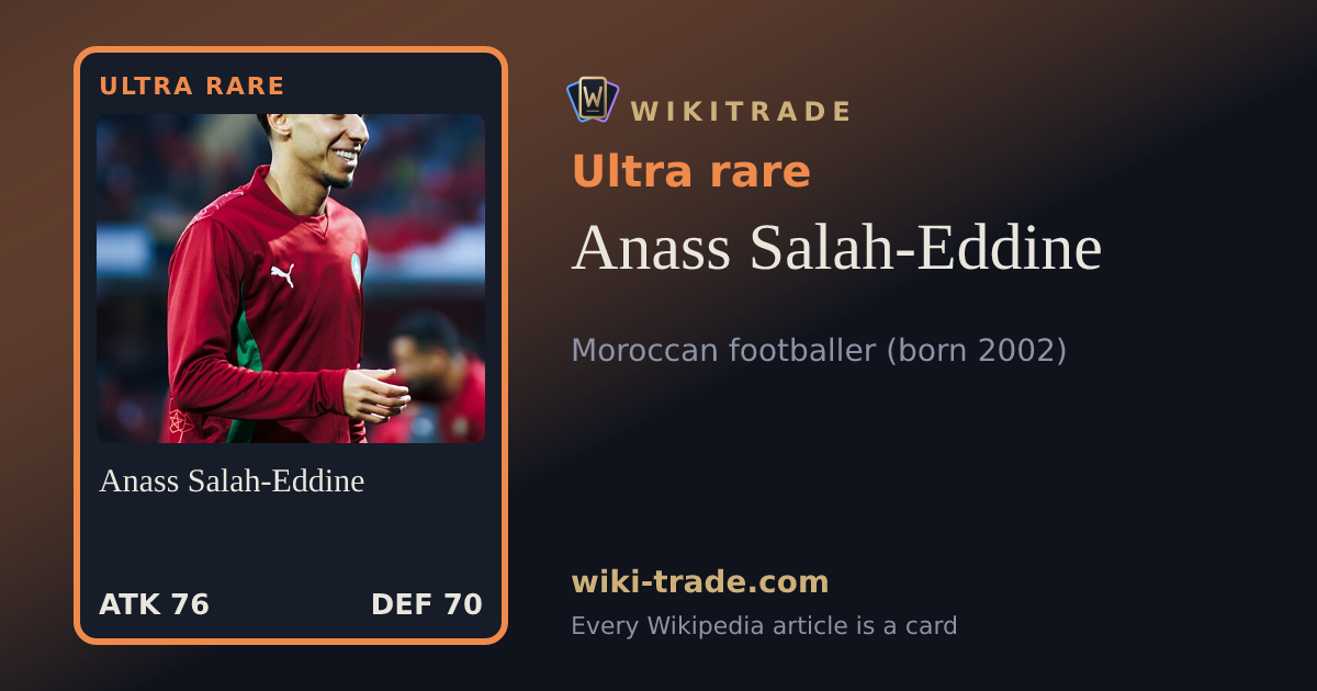 Anass Salah-Eddine — Ultra rare card