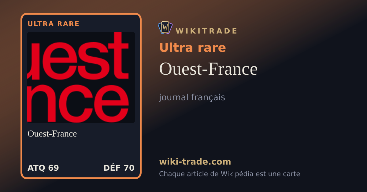Ouest-France — carte Ultra rare