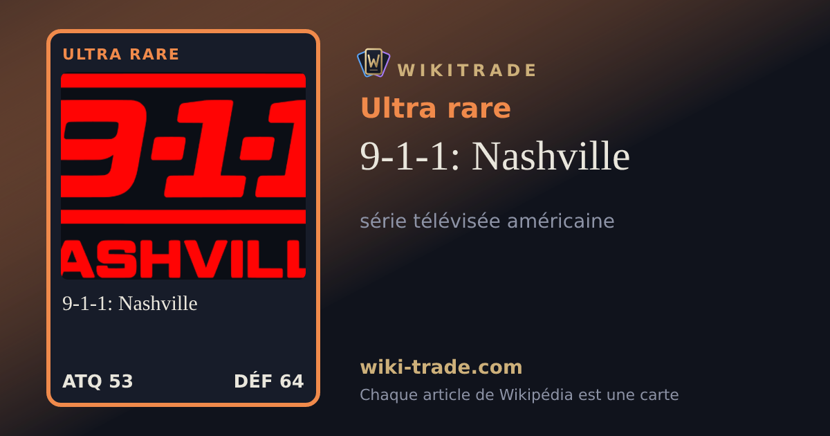 9-1-1: Nashville — carte Ultra rare