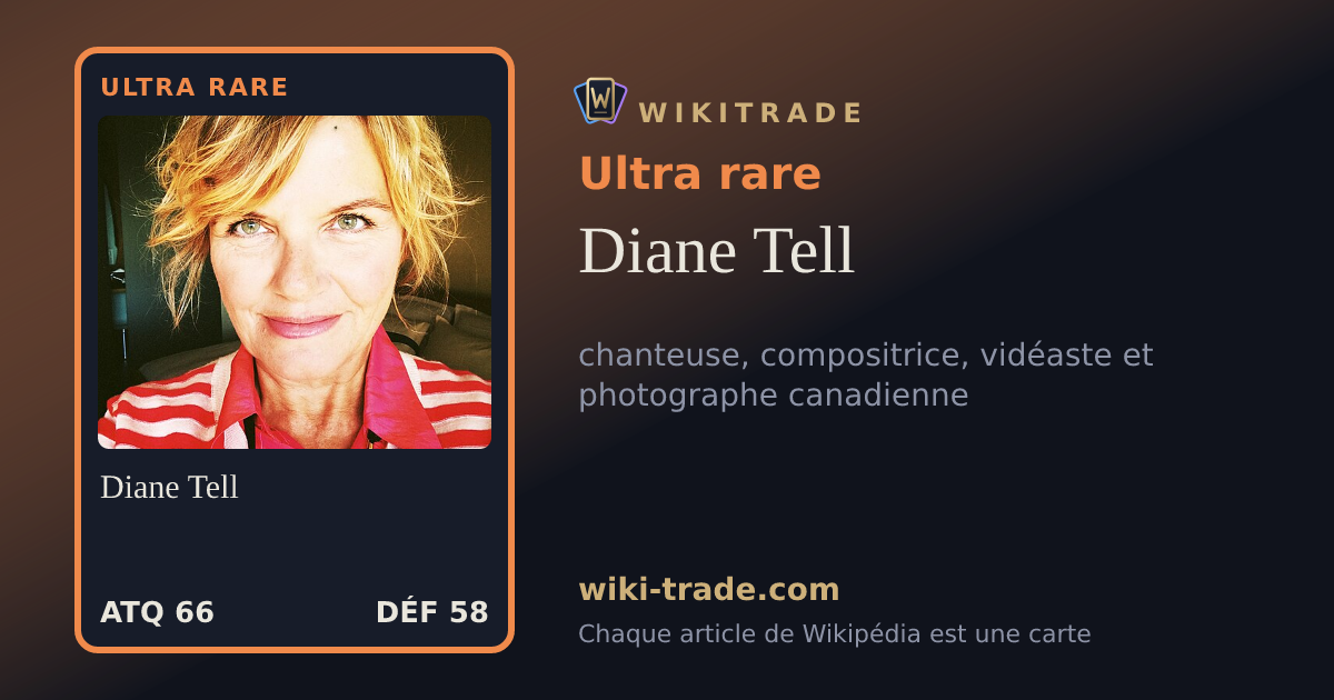 Diane Tell — carte Ultra rare