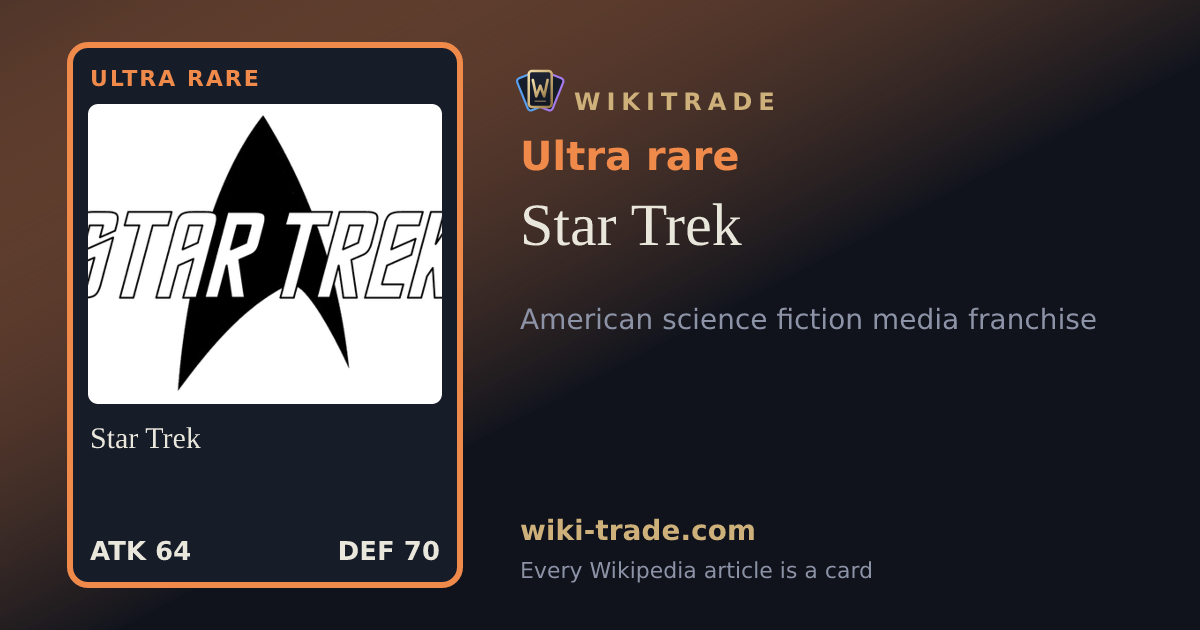 Star Trek — Ultra rare card