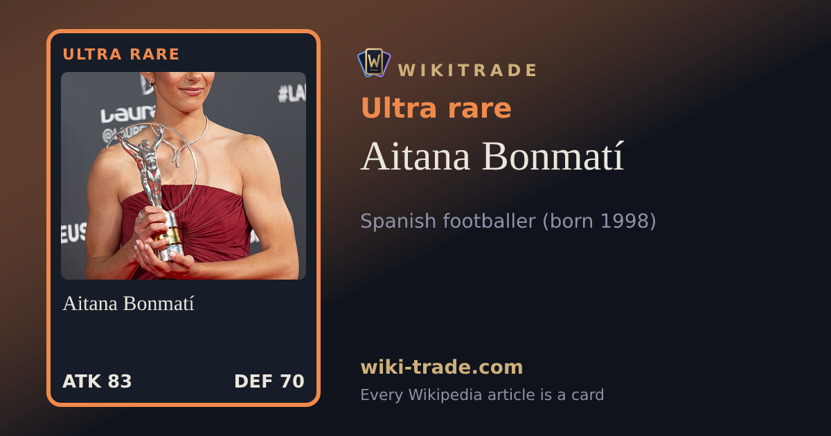 Aitana Bonmatí — Ultra rare card