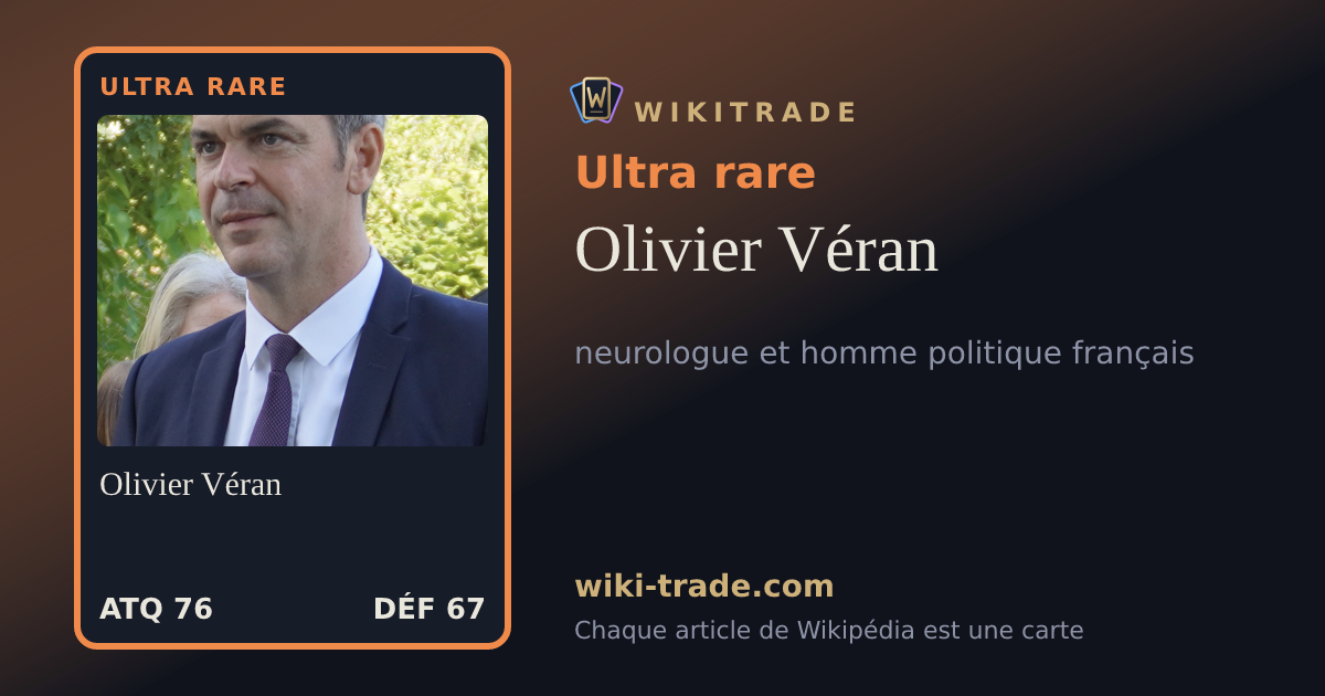 Olivier Véran — carte Ultra rare