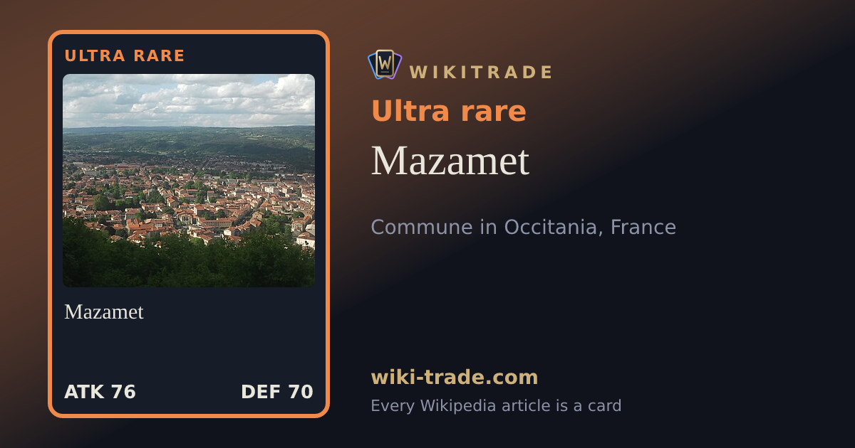 Mazamet — Ultra rare card