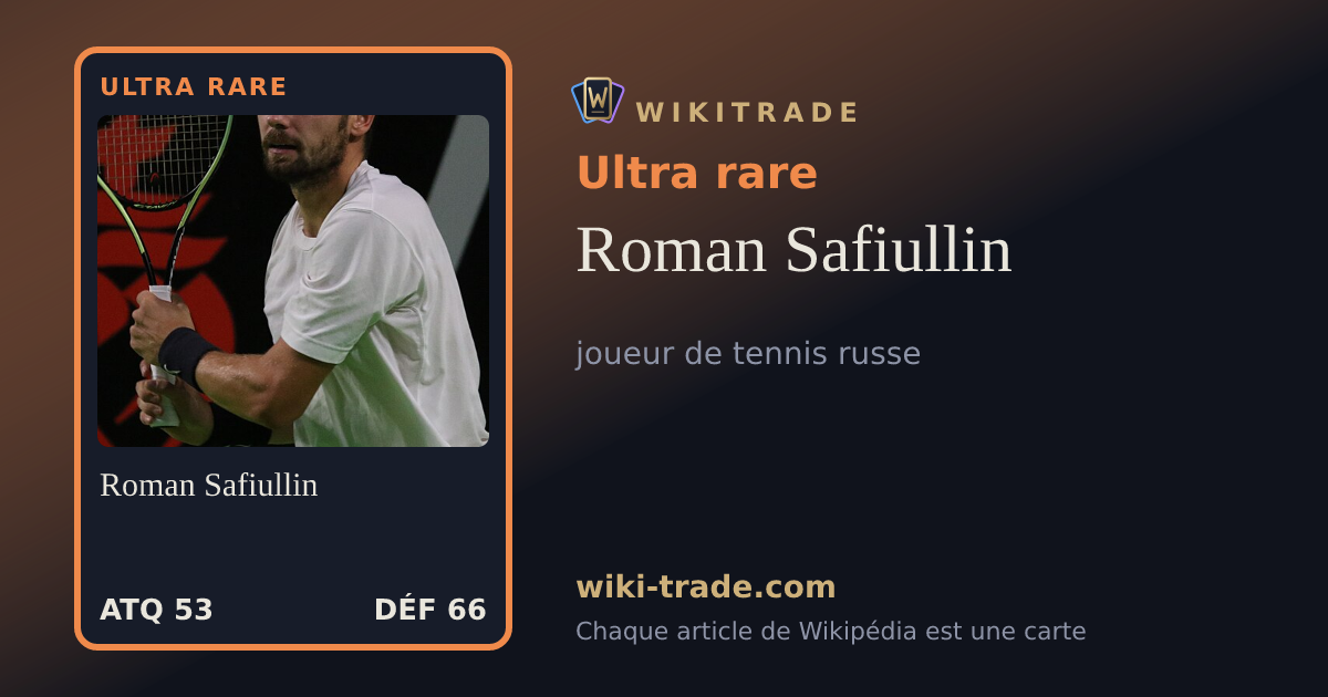 Roman Safiullin — carte Ultra rare
