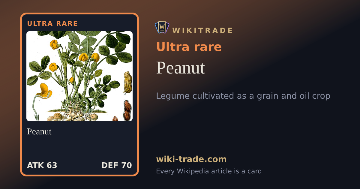 Peanut — Ultra rare card