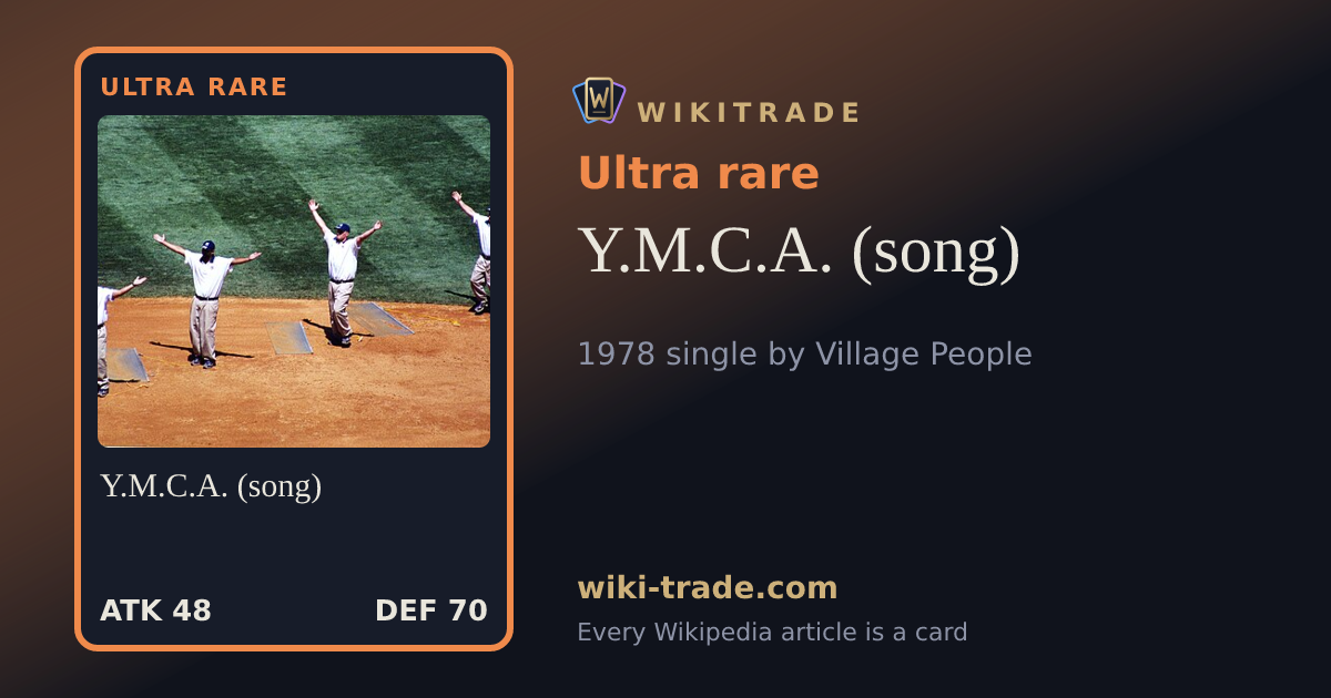 Y.M.C.A. (song) — Ultra rare card