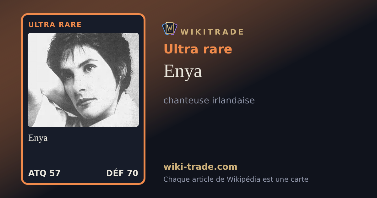 Enya — carte Ultra rare