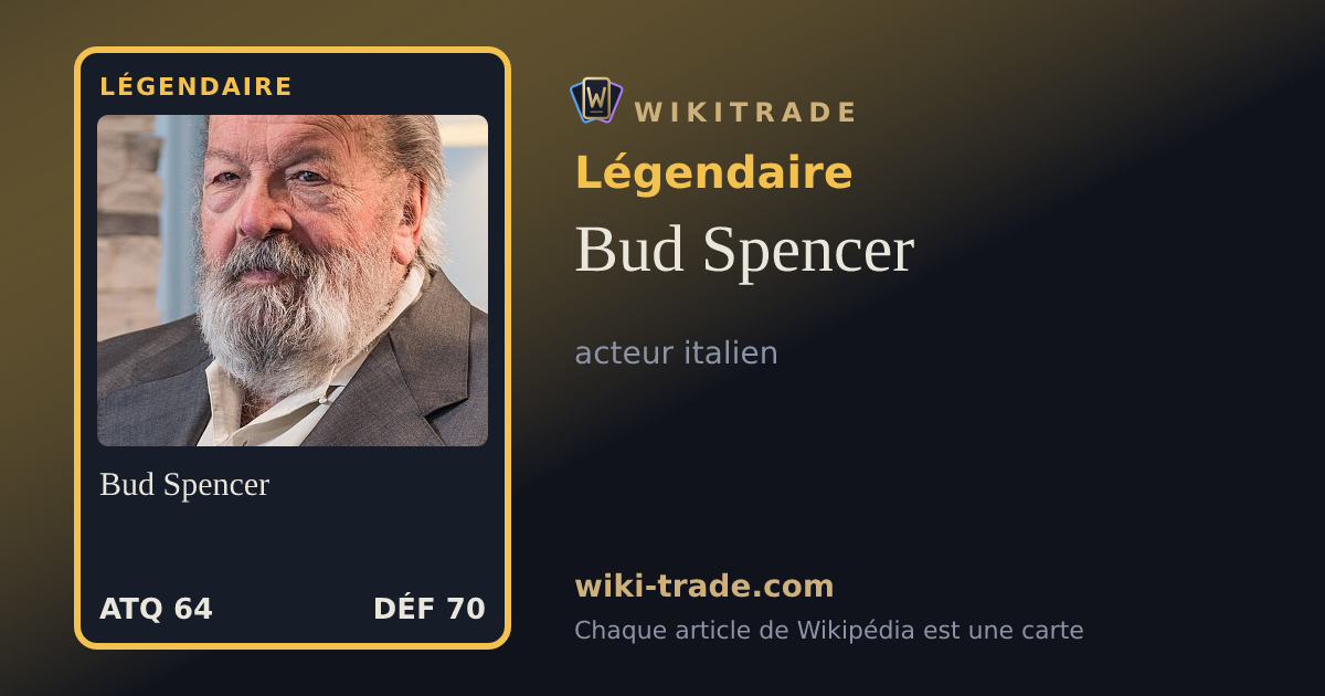 Bud Spencer — carte Légendaire