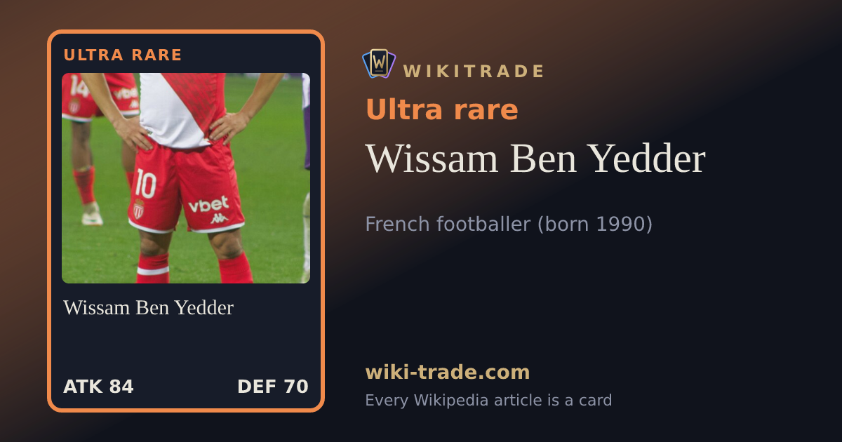Wissam Ben Yedder — Ultra rare card
