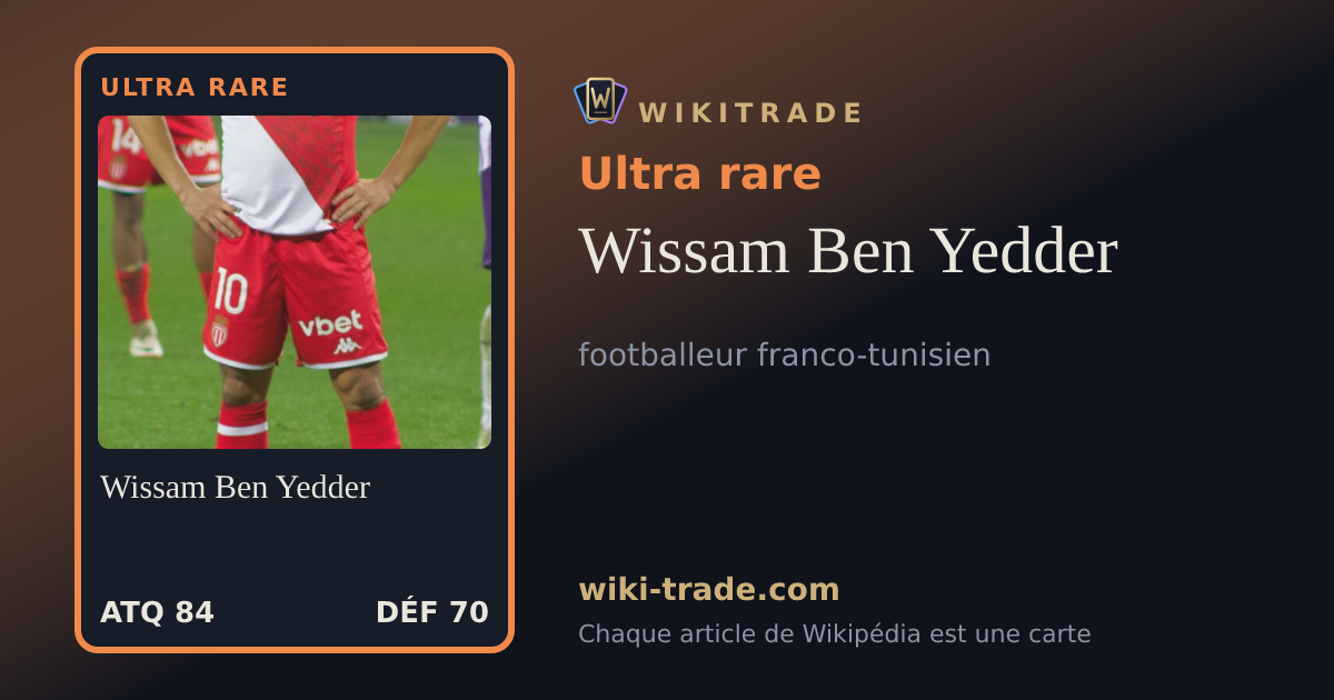 Wissam Ben Yedder — carte Ultra rare