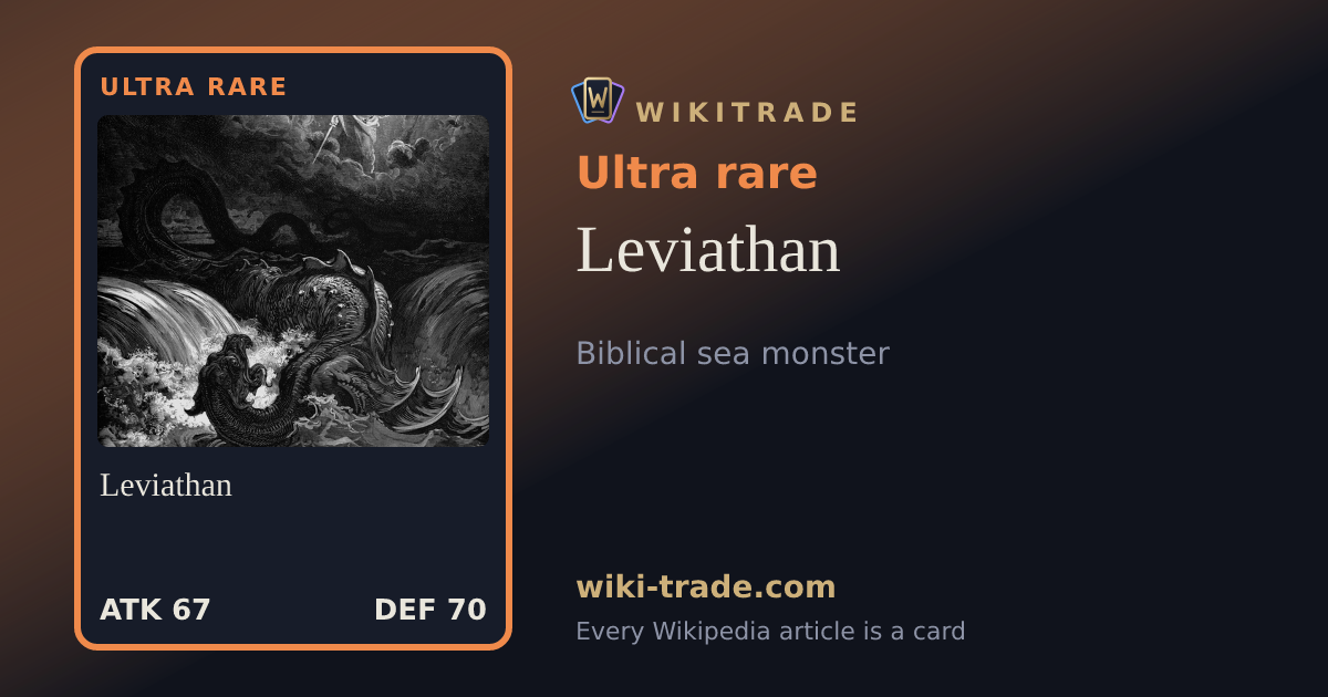 Leviathan — Ultra rare card