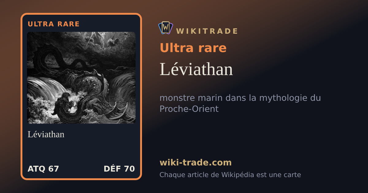 Léviathan — carte Ultra rare