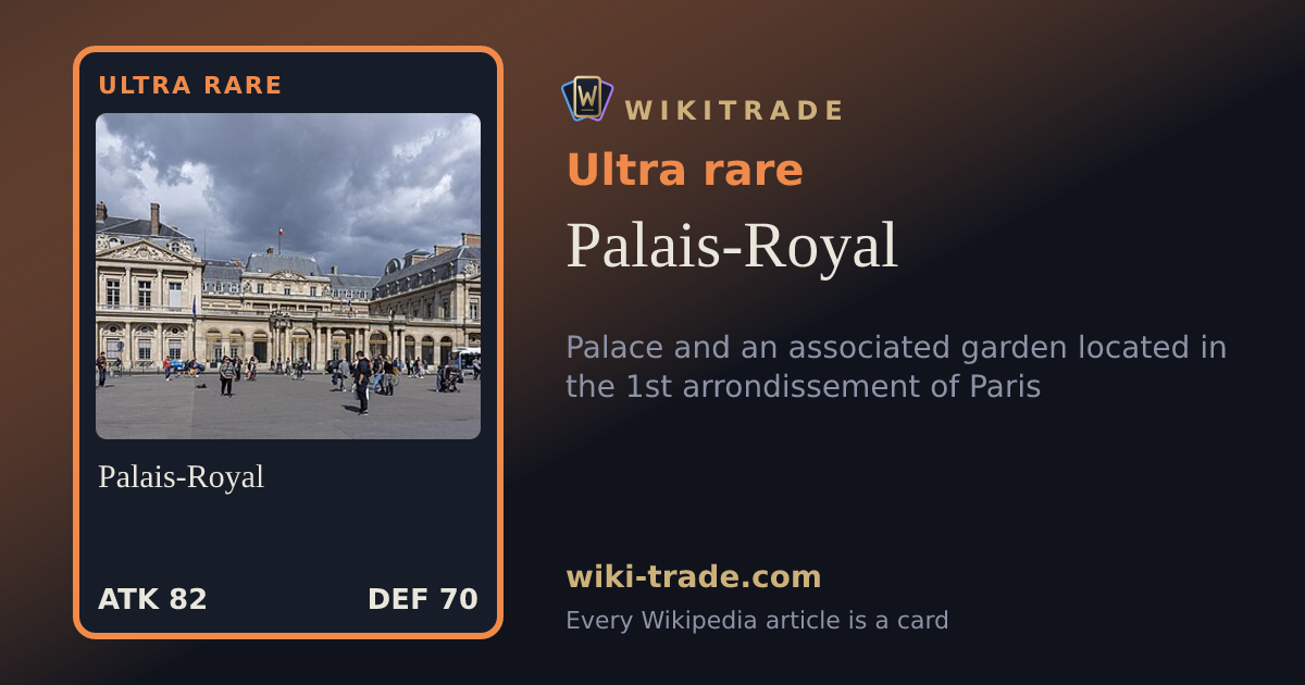 Palais-Royal — Ultra rare card