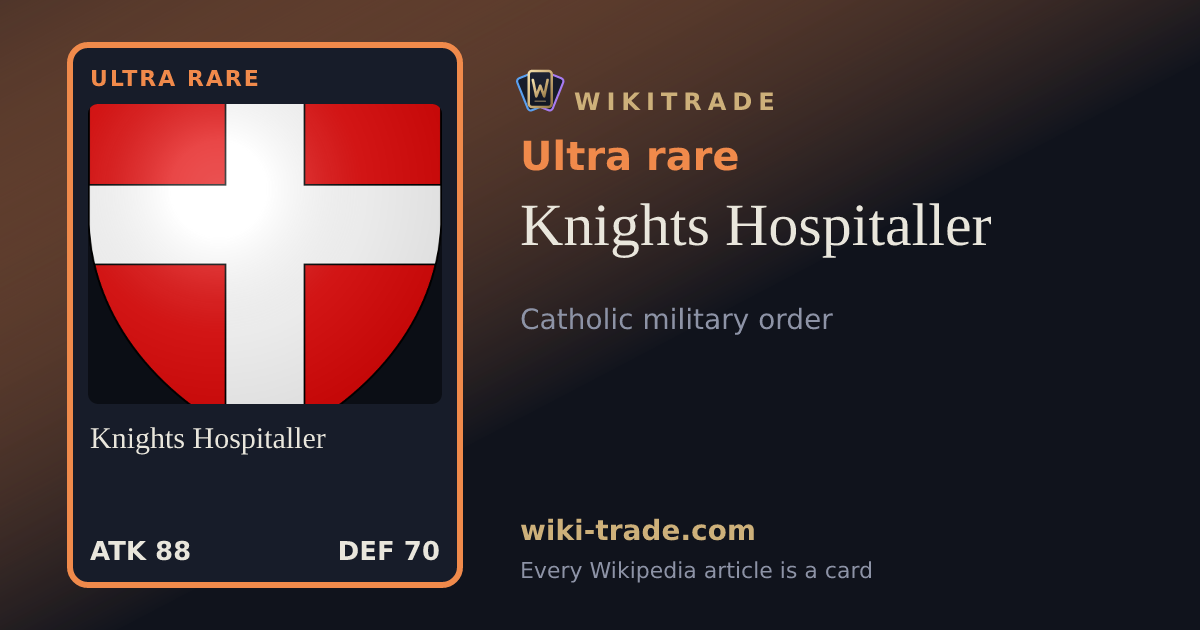 Knights Hospitaller — Ultra rare card