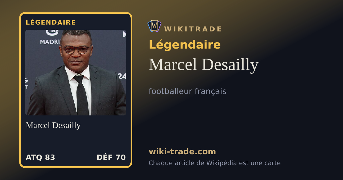 Marcel Desailly — carte Légendaire