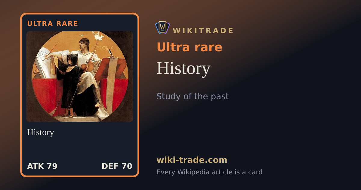 History — Ultra rare card