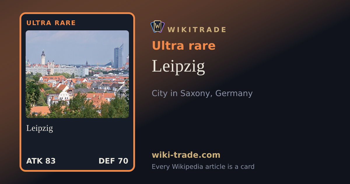 Leipzig — Ultra rare card