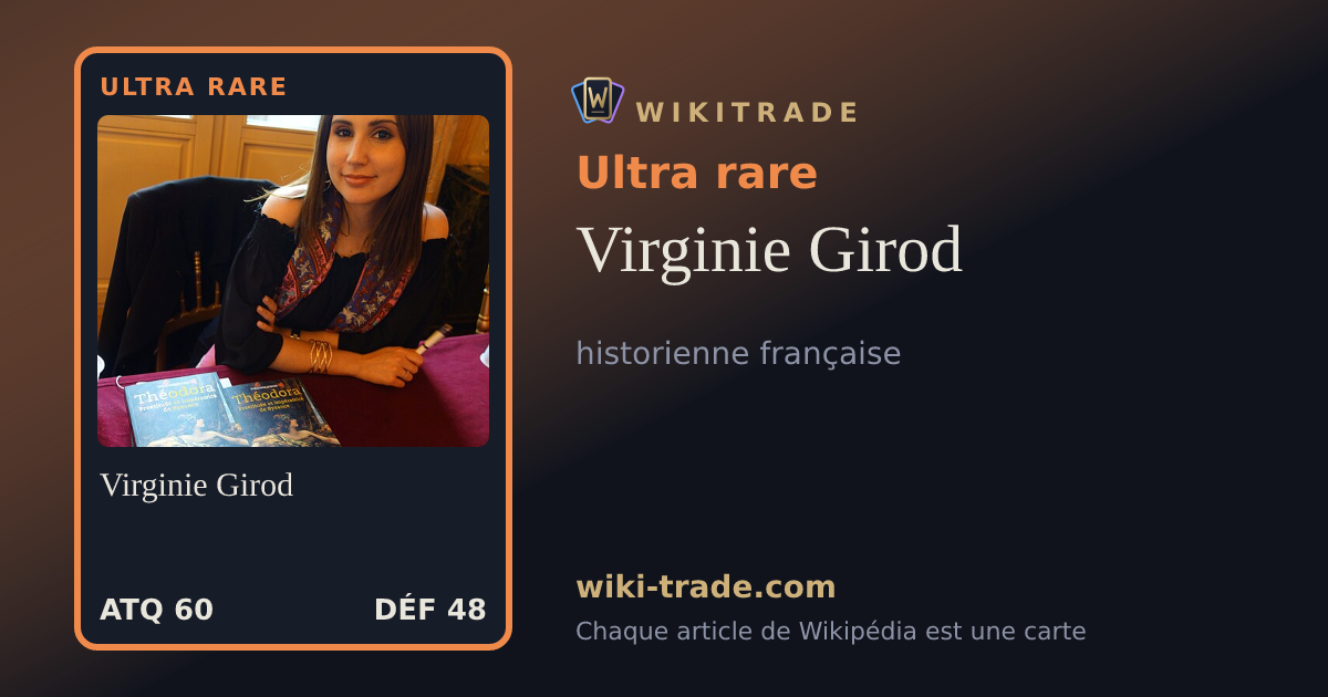 Virginie Girod — carte Ultra rare
