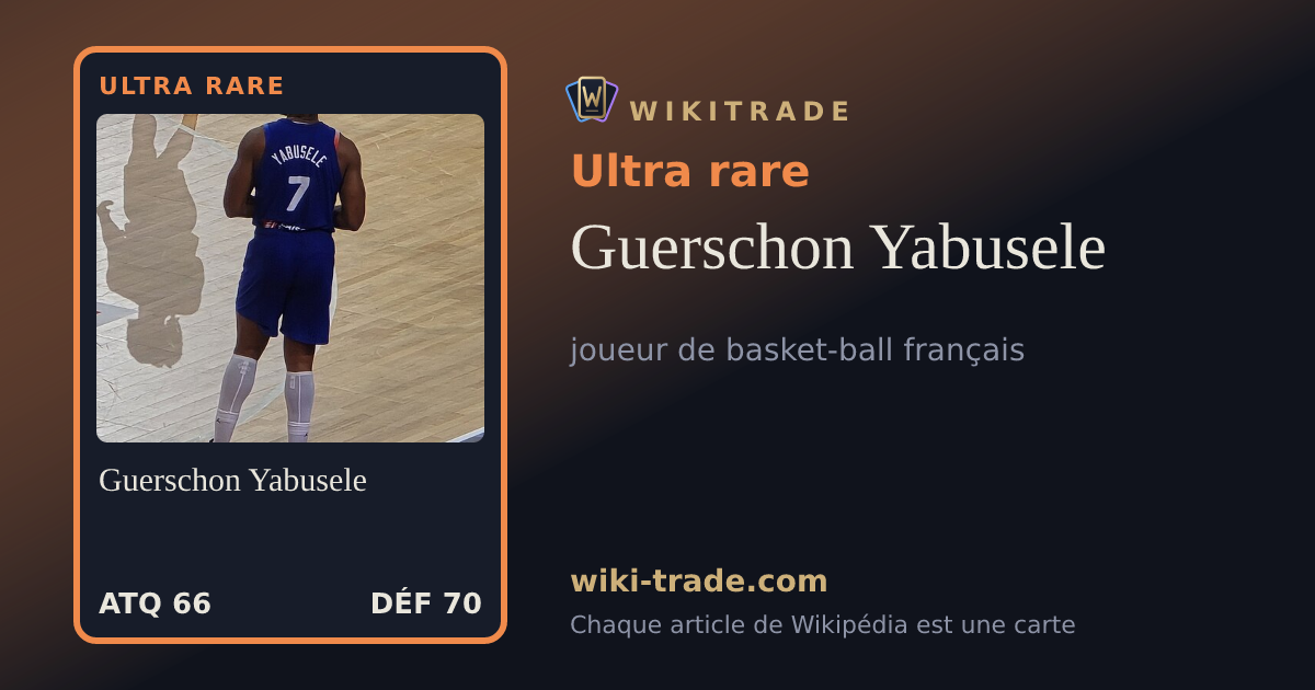 Guerschon Yabusele — carte Ultra rare