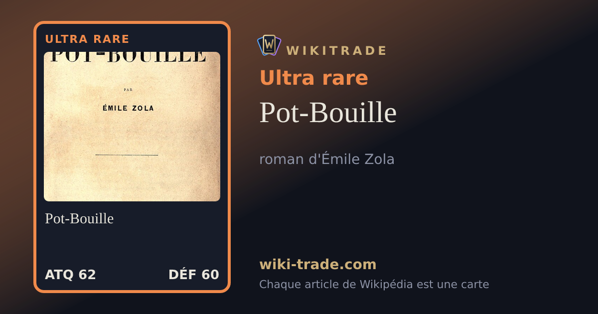 Pot-Bouille — carte Ultra rare