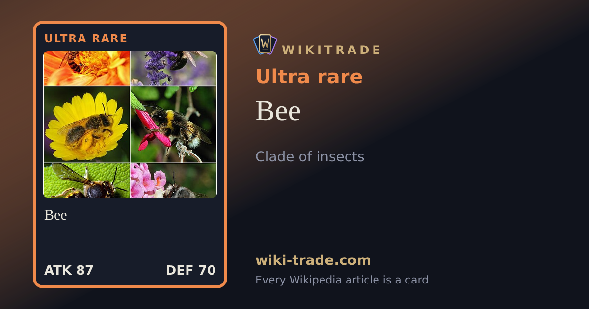 Bee — Ultra rare card