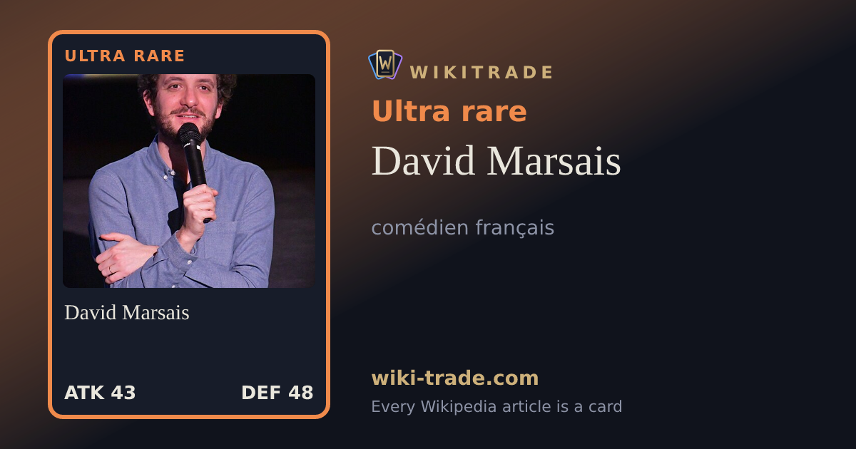 David Marsais — Ultra rare card