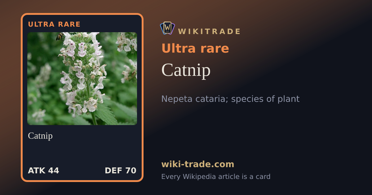 Catnip — Ultra rare card