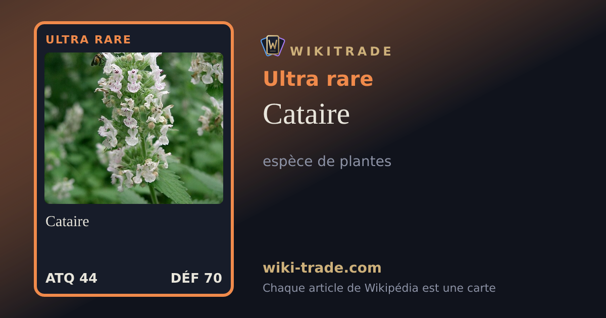 Cataire — carte Ultra rare